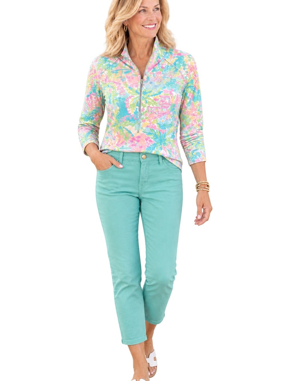 Nine West Aqua Ankle Jeans